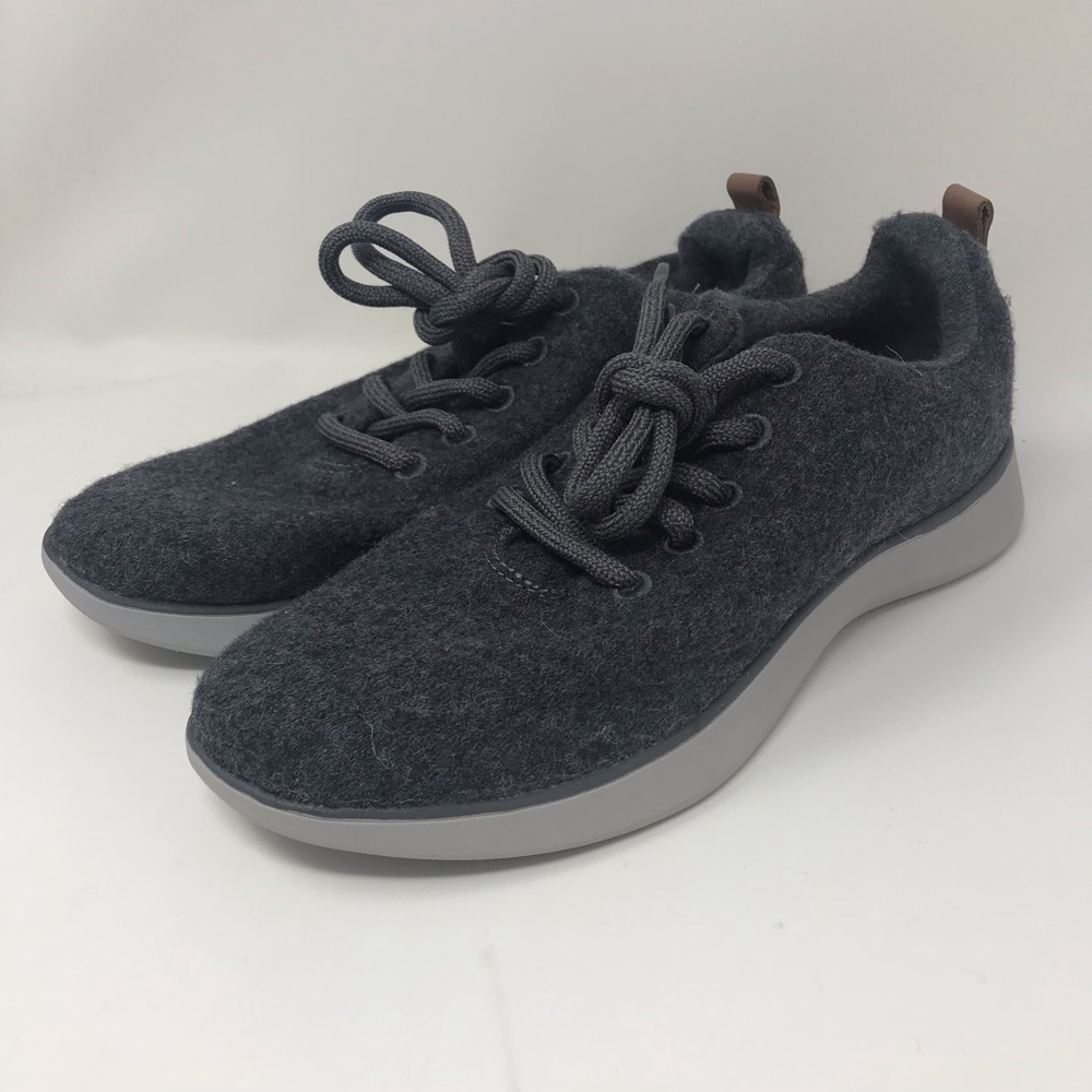 Dr Scholls Grey Wool Blend Casual Sneaker 8 - Picture 1 of 5